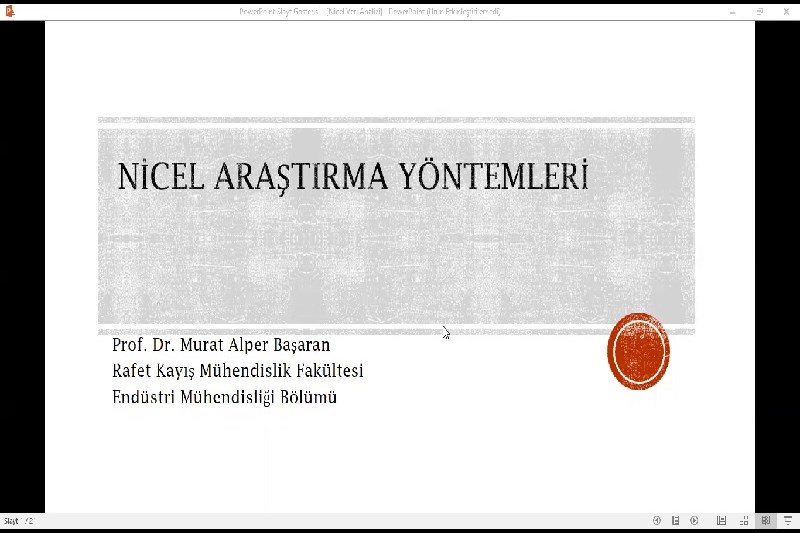 ALKÜ Kalite Koordinatörlüğü Eğitimleri Devam Etmektedir