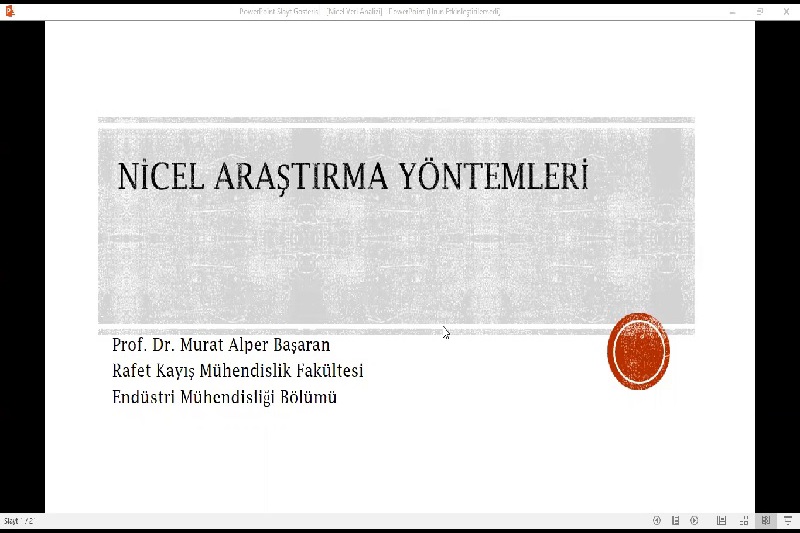 ALKÜ Kalite Koordinatörlüğü Eğitimleri Devam Etmektedir