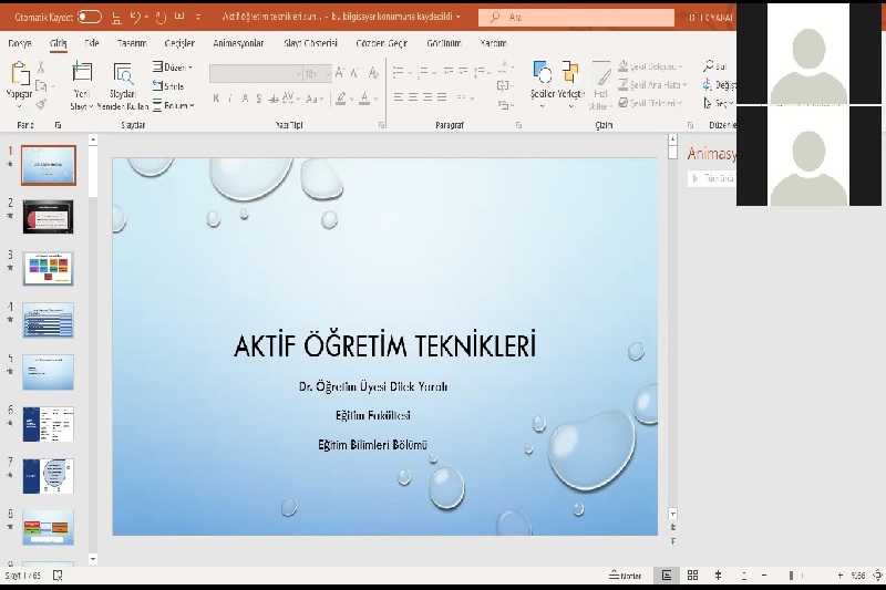 ALKÜ Kalite Koordinatörlüğü Eğitimleri Devam Etmektedir