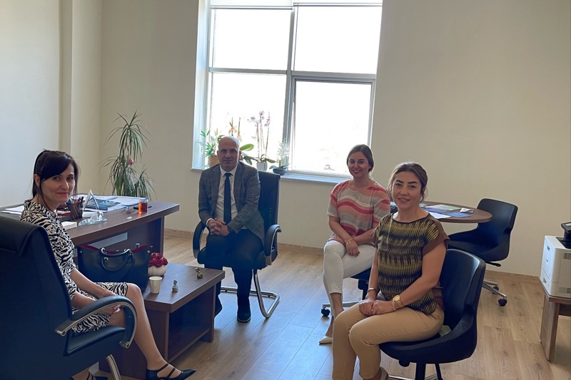 Engelli Eğitim ve Rehabilitasyon Uygulama ve Araştırma Merkez Müdürü Dr. Öğr. Üyesi Ayça ARACI  ile toplantı gerçekleştirildi