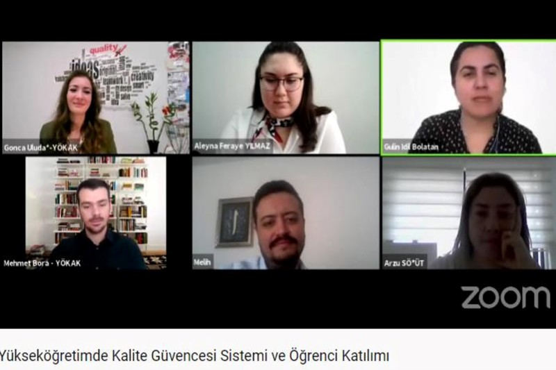 Kalite Güvencesi Sistemi ve Öğrenci Katılımı Semineri gerçekleştirildi.